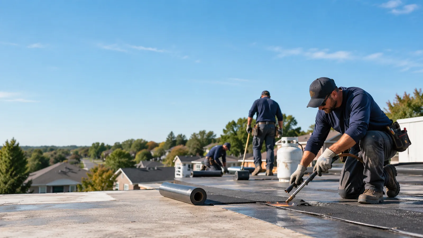 Flat Roof Leak Repair providers in Hall Summit, LA